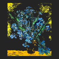 Famous Painting T  Shirt Irises Painting By Van Gogh T  Shirt 3/4 Sleeve Shirt | Artistshot