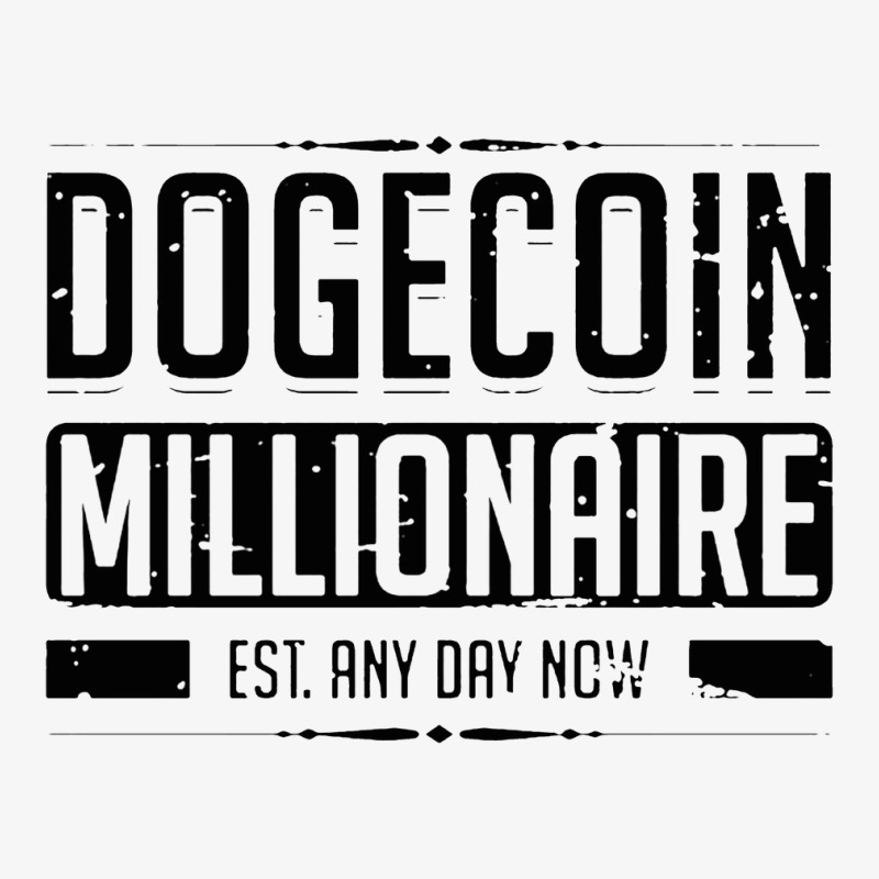 Theoretical Dogecoin Millionaire Ladies Fitted T-Shirt by sanobean | Artistshot