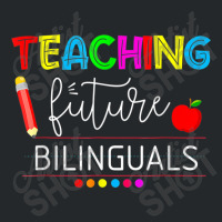 Teaching Future Bilinguals Spanish Teachers Back To School Crewneck Sweatshirt | Artistshot