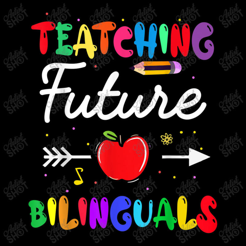 Teaching Future Bilinguals Spanish Teachers Back To School Pocket T-Shirt by MadisonDesign | Artistshot