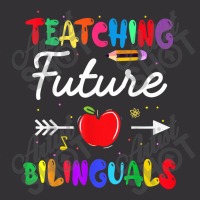 Teaching Future Bilinguals Spanish Teachers Back To School Vintage Short | Artistshot