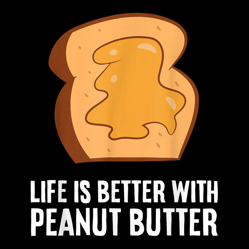 Peanut Butter Lover Life Is Better With Peanut Butter T Shirt Baby Bibs | Artistshot