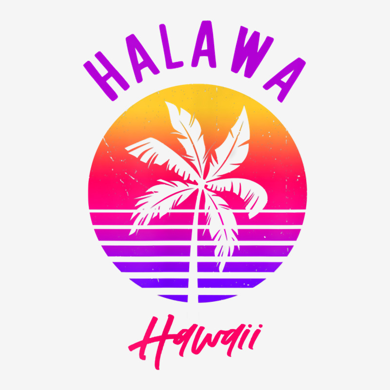 Halawa, Hawaii  Cool Retro Sunset Of Halawa, Hi T Shirt Adjustable Cap by spizerrleppleq | Artistshot