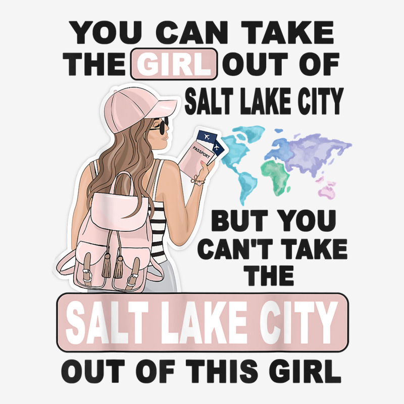 Proud Salt Lake City Girl   Cool Girl From Salt Lake City T Shirt Classic T-shirt | Artistshot