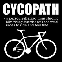 Funny Cycopath Gift For Bicycle Cyclist Cycling Tank Top Adjustable Cap | Artistshot