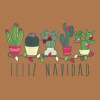 Womens Feliz Navidad Cactus And Christmas Lights V Neck T Shirt Vintage Short | Artistshot