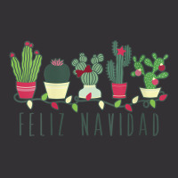 Womens Feliz Navidad Cactus And Christmas Lights V Neck T Shirt Vintage Hoodie | Artistshot