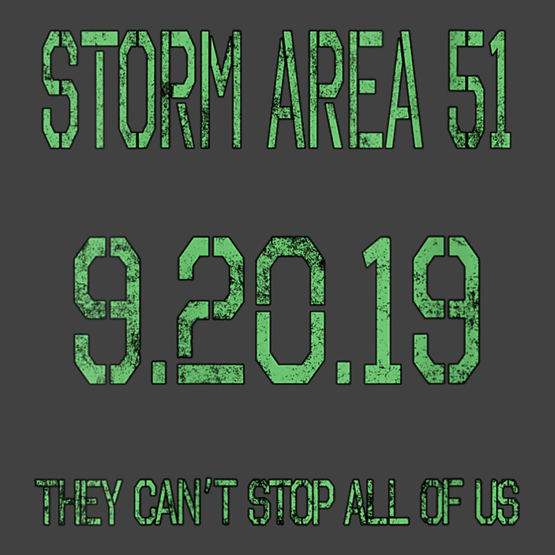 Womens Storm Area 51 They Can't Stop All Of Us Alien Ufo V Neck T Shir Vintage T-shirt | Artistshot