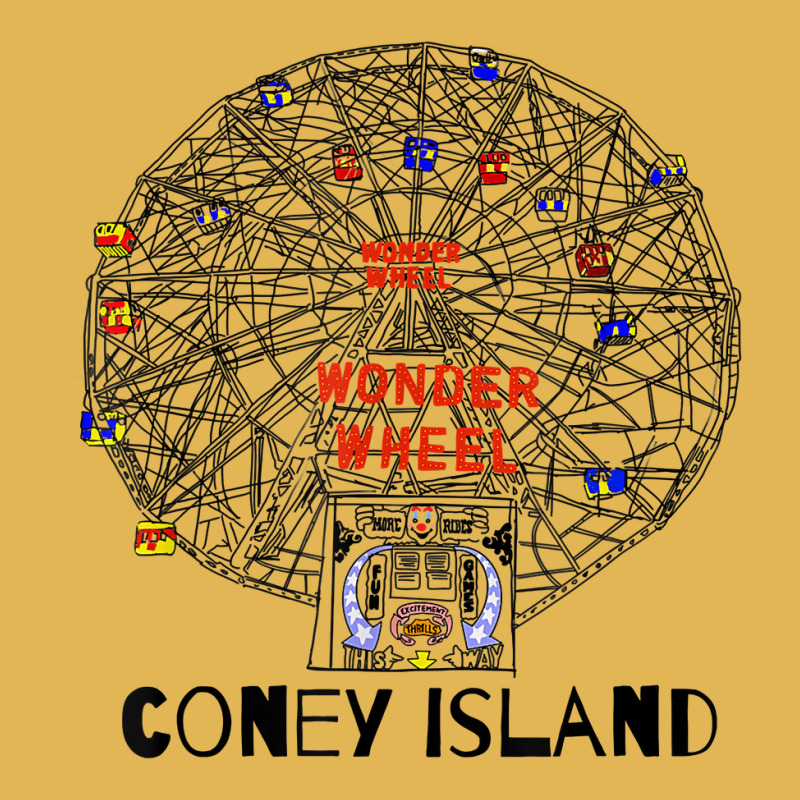 Coney Island Brooklyn New York City Ferris Wheel T Shirt Vintage Hoodie And Short Set by cm-arts | Artistshot