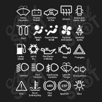 Car Dashboard Lights Classic T-shirt | Artistshot