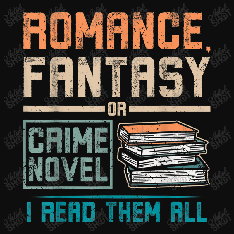 Romance Fantasy Or Crime Novel Reading Crop Top by BraylonDesign | Artistshot