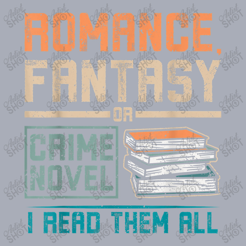 Romance Fantasy Or Crime Novel Reading Tank Dress by BraylonDesign | Artistshot