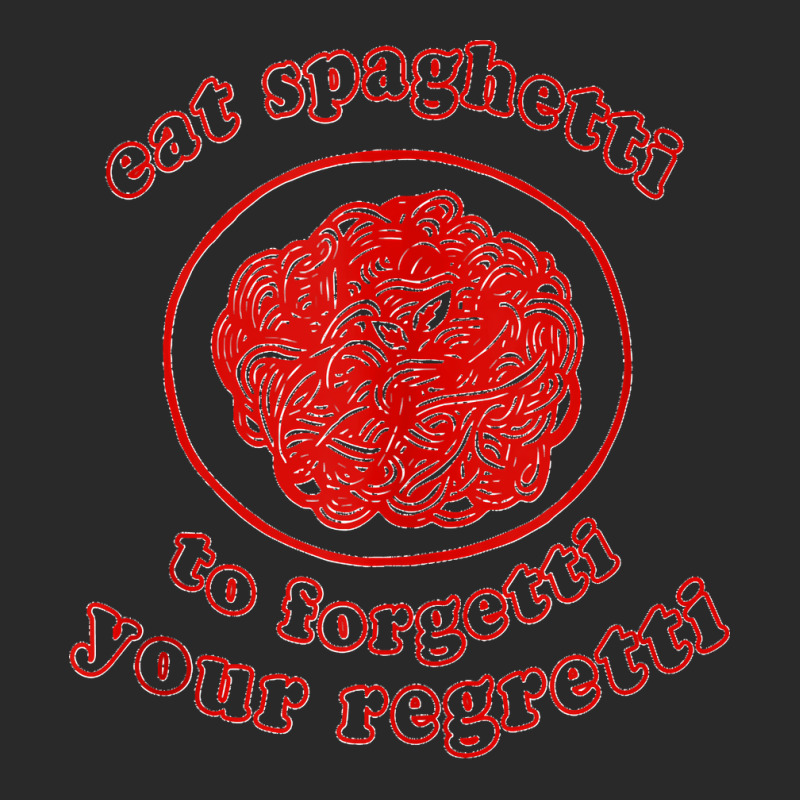 Eat Spaghetti To Forget Your Regretti Funny Apparel Tank Top Printed hat by PamelaJeanBrink | Artistshot