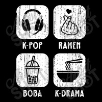 Cute Kawaii Kpop Ramen Boba Bubble Tea Kdrama Lover Men's 3/4 Sleeve Pajama Set | Artistshot