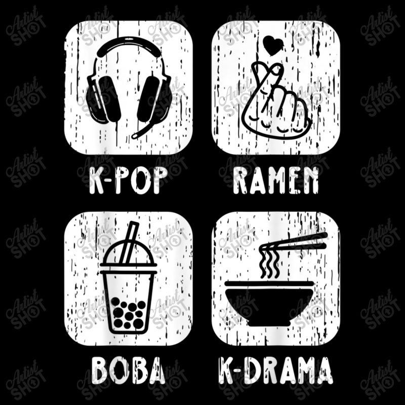 Cute Kawaii Kpop Ramen Boba Bubble Tea Kdrama Lover Men's 3/4 Sleeve Pajama Set | Artistshot