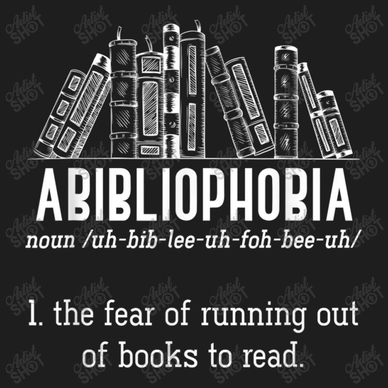 The Fear Of Running Out Of Books To Read Book Reading Classic T-shirt by BraylonDesign | Artistshot