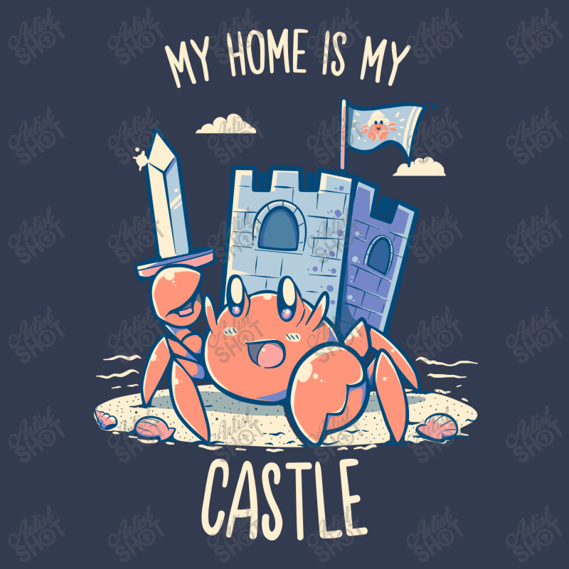 My Home Is My Castle - Hermit Crab V-neck Tee | Artistshot