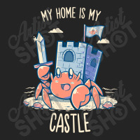 My Home Is My Castle - Hermit Crab 3/4 Sleeve Shirt | Artistshot