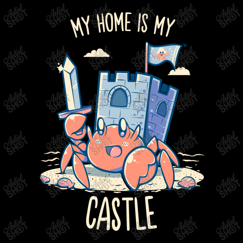 My Home Is My Castle - Hermit Crab Men's Long Sleeve Pajama Set | Artistshot