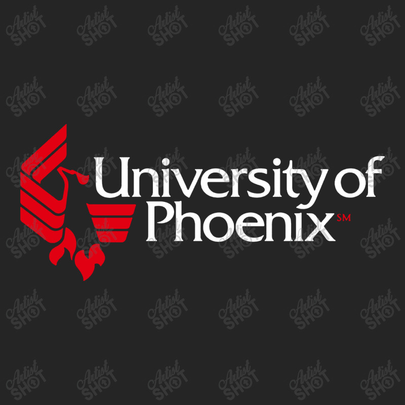 University Of Phoenix   White Red Unisex Hoodie | Artistshot