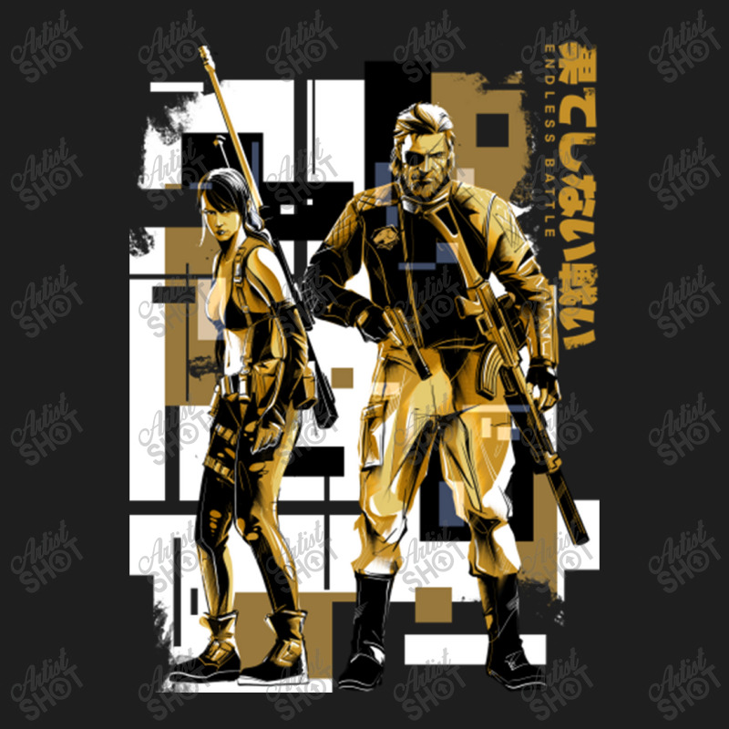 Mgs V,mgs 3,mgs 2,solid Snake,old Snake,old Solid Snake,diamond Dogs,o Classic T-shirt by Ha Thu | Artistshot