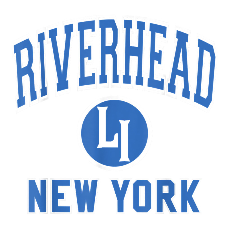 Riverhead New York Li Ny Varsity Style Blue Print T Shirt Youth Sweatshirt | Artistshot