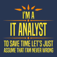 Im A It Analyt Premium T Shirt Ladies Denim Jacket | Artistshot