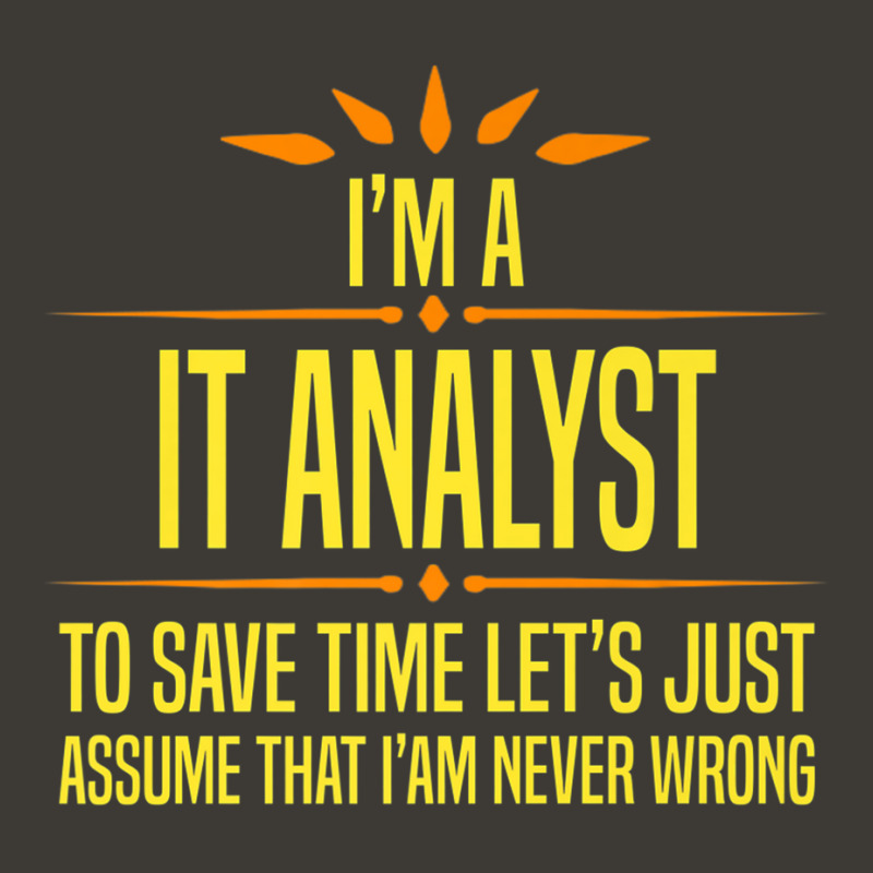 Im A It Analyt Premium T Shirt Bucket Hat by cm-arts | Artistshot