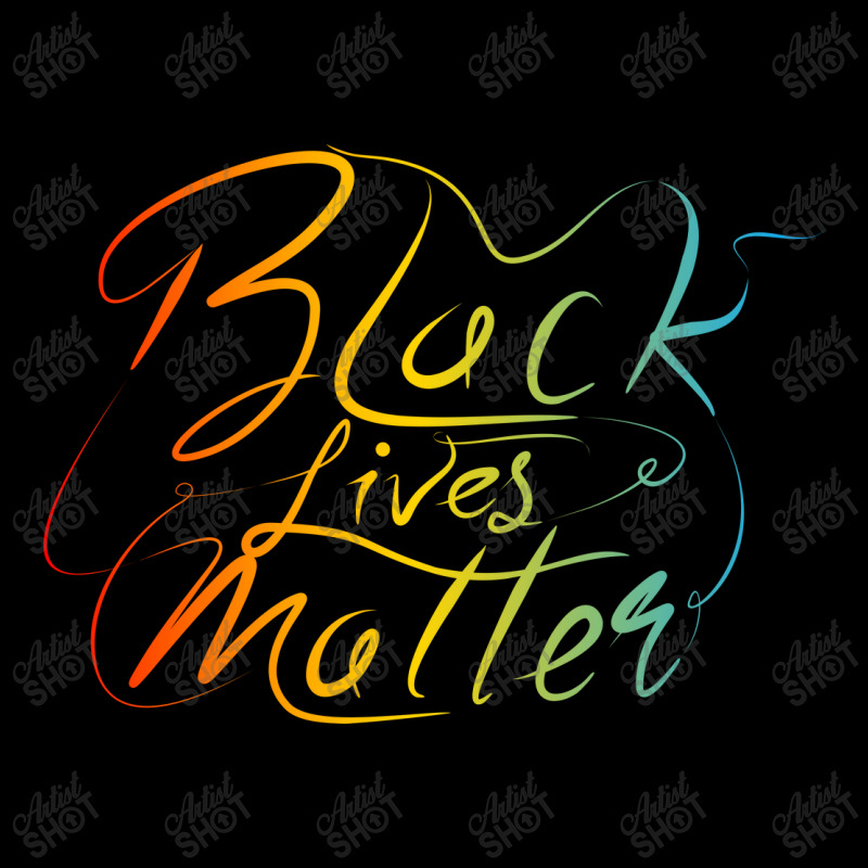 Black Lives Matter Lettering Cropped Hoodie by Distrowlinc | Artistshot