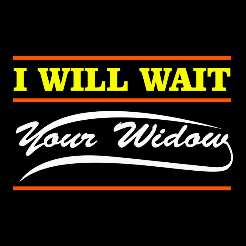 I Wait For Your Widow Zipper Hoodie | Artistshot