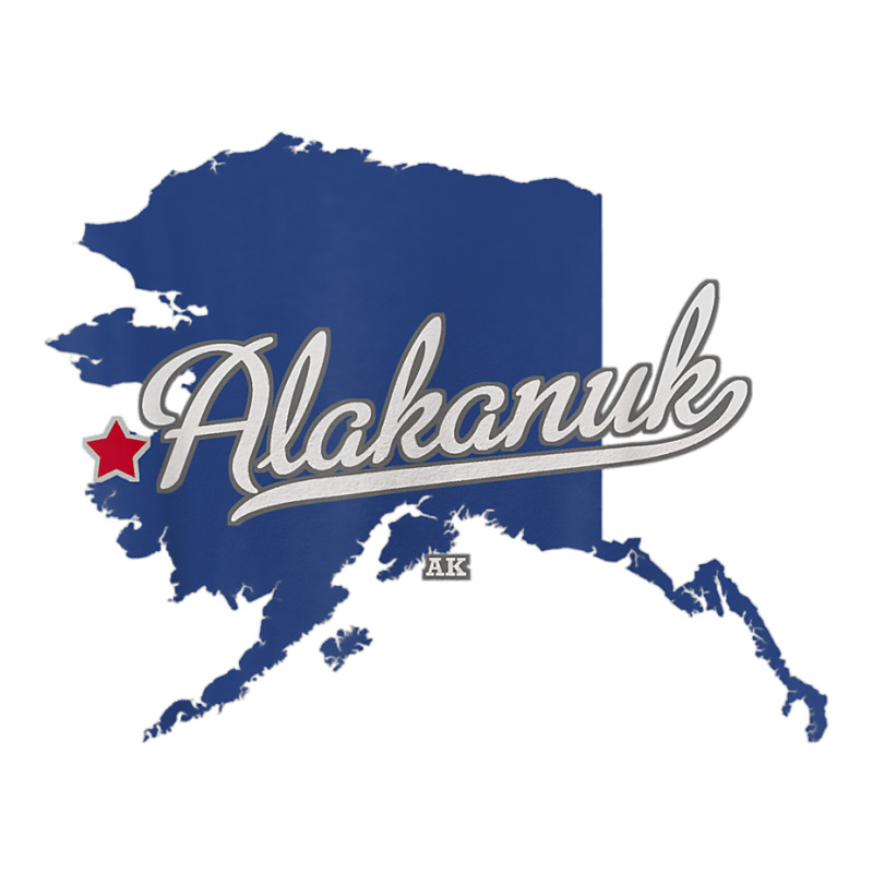 Alakanuk Alaska Ak Map T Shirt Baby Tee | Artistshot