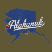 Alakanuk Alaska Ak Map T Shirt Vintage Short | Artistshot