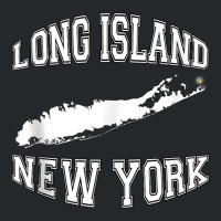 Trendy Long Island New York Varsity Letter Tank Top Crewneck Sweatshirt | Artistshot