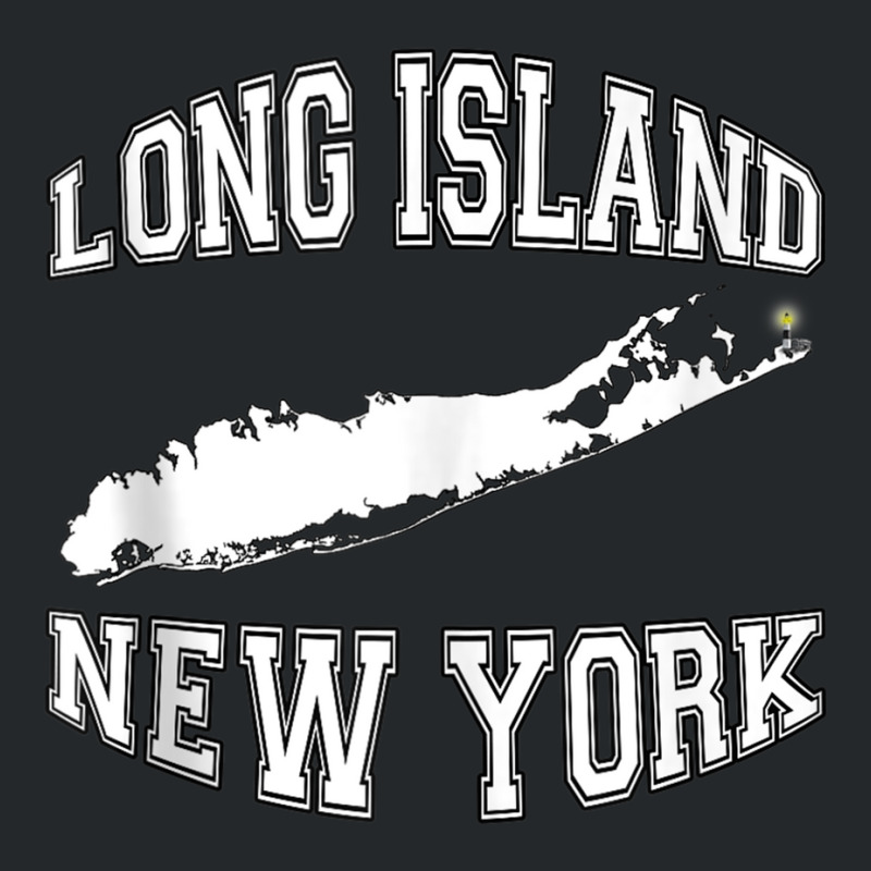 Trendy Long Island New York Varsity Letter Tank Top Crewneck Sweatshirt by cm-arts | Artistshot