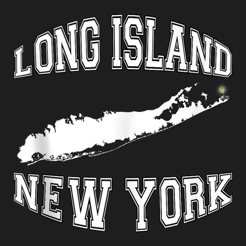 Trendy Long Island New York Varsity Letter Tank Top Classic T-shirt by cm-arts | Artistshot