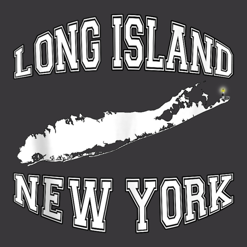 Trendy Long Island New York Varsity Letter Tank Top Ladies Curvy T-Shirt by cm-arts | Artistshot