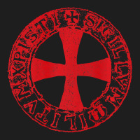 Mens Crusader Knight  Knights Templar Cross T  Badge Classic T-shirt | Artistshot