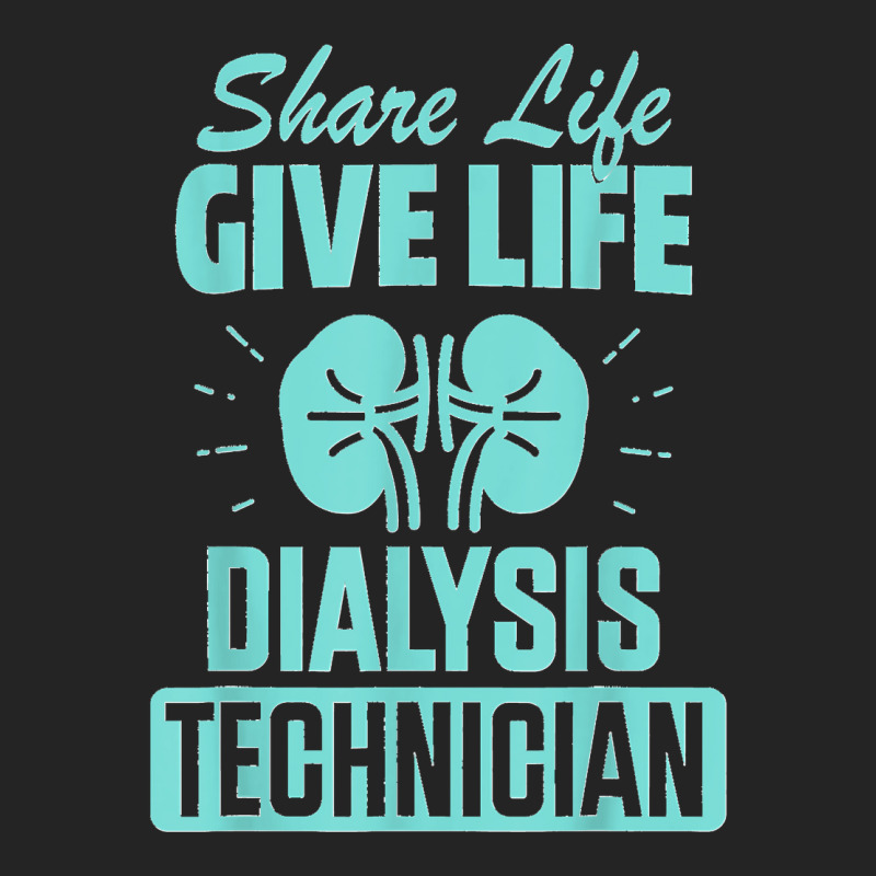 Dialysis Technician Practicing Nephrology Tech 3/4 Sleeve Shirt by STACYSCHUDEL | Artistshot