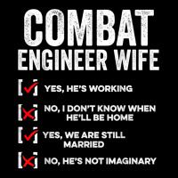 Combat Engineer Wife Usa Military Sapper T Shirt Maternity Scoop Neck T-shirt | Artistshot