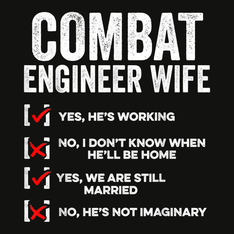 Combat Engineer Wife Usa Military Sapper T Shirt Scorecard Crop Tee by pilusoekyokeln | Artistshot