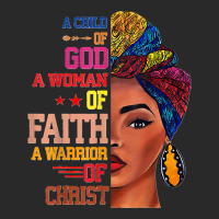 75.a Child Of God, A Warrior Of Christ, Black Girl Juneteenth Printed Hat | Artistshot