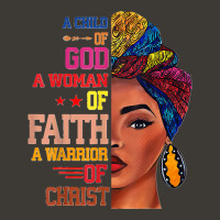 75.a Child Of God, A Warrior Of Christ, Black Girl Juneteenth Bucket Hat | Artistshot