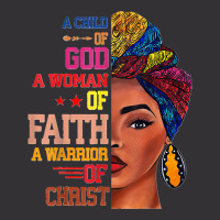 75.a Child Of God, A Warrior Of Christ, Black Girl Juneteenth Vintage Short | Artistshot