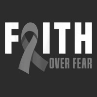 Faith God Fear Brain Tumor Awareness Brain Cancer Warrior T Shirt Exclusive T-shirt | Artistshot