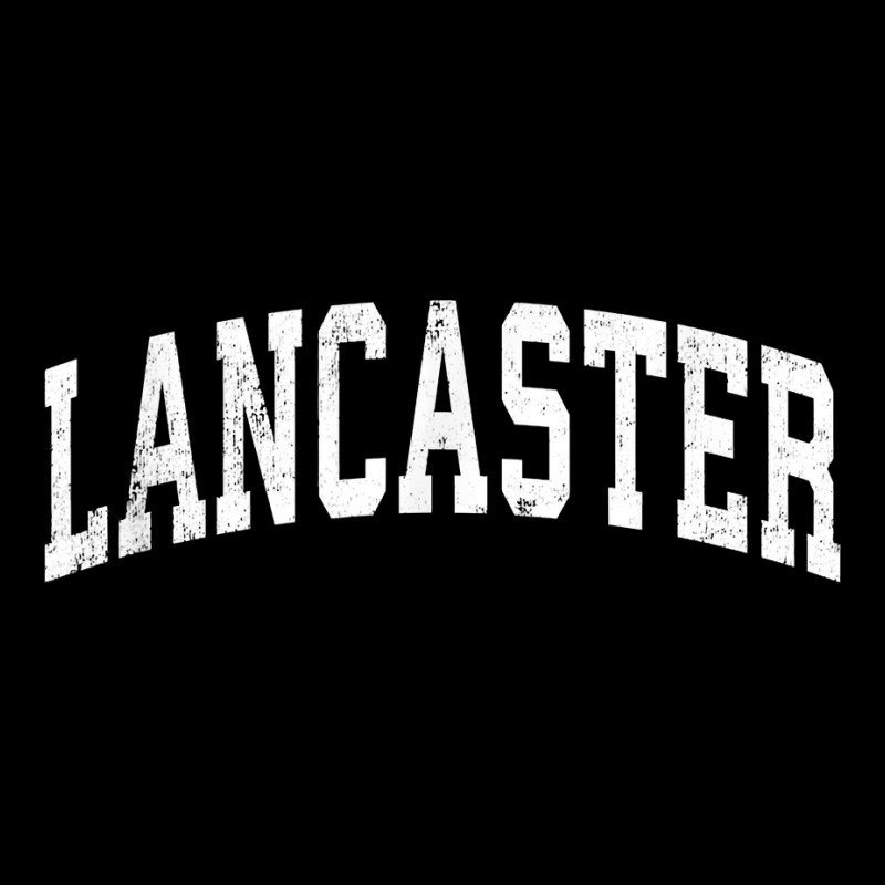 Lancaster California Ca Vintage Varsity Sports Text T Shirt Men's 3/4 Sleeve Pajama Set | Artistshot