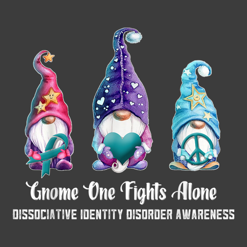 Gnome One Fights Alone Dissociative Identity Disorder T Shirt Men's Polo Shirt | Artistshot