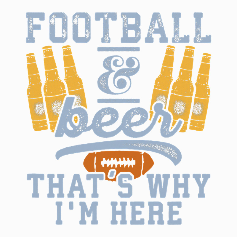 Football & Beer That's Why I'm Here For Coach And Dad Coffee Mug | Artistshot