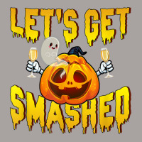 Men Lets Get Smashed Funny Pumpkin Halloween Costume T Shirt Racerback Tank | Artistshot