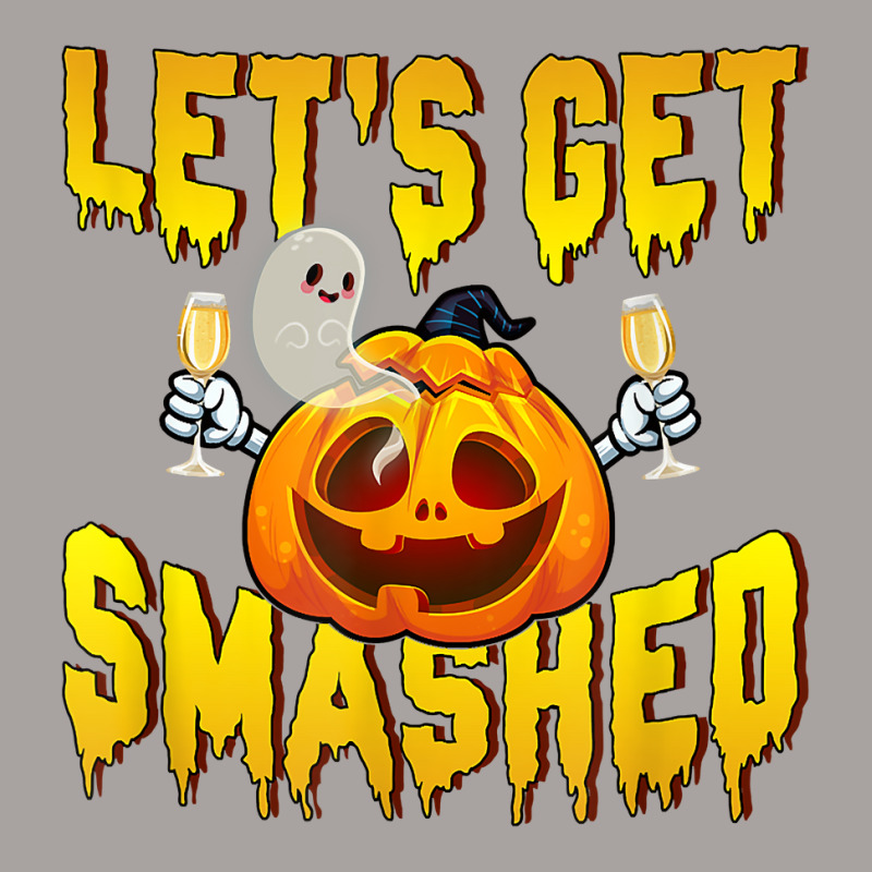 Men Lets Get Smashed Funny Pumpkin Halloween Costume T Shirt Racerback Tank by dubrayhecallezhd | Artistshot