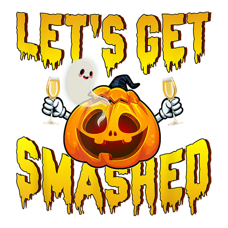 Men Lets Get Smashed Funny Pumpkin Halloween Costume T Shirt Youth Hoodie by dubrayhecallezhd | Artistshot